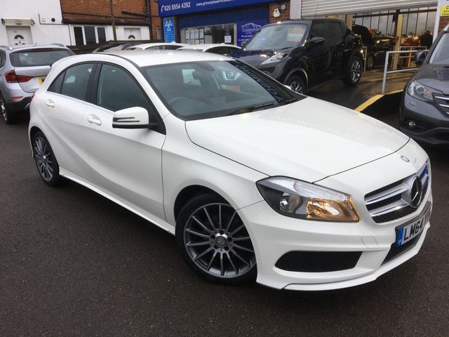 2014 64 Mercedes-Benz A Class 1.6 A200 BLUEEFFICIENCY AMG SPORT 5d AUTO 156 BHP