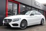 USED 2015 15 MERCEDES-BENZ C CLASS 2.1 C220 BLUETEC AMG LINE 4d AUTO 170 BHP *PAN ROOF*SAT NAV*BLACK PACK*WARRANTY*