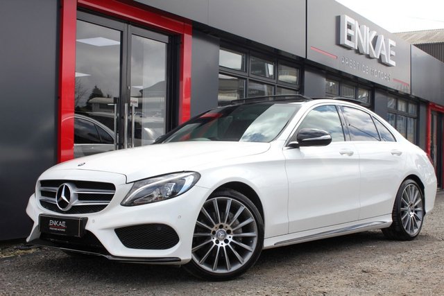 2015 15 Mercedes-Benz C Class 2.1 C220 BLUETEC AMG LINE 4d AUTO 170 BHP