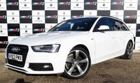 USED 2013 63 AUDI A4 2.0 AVANT TDI S LINE BLACK EDITION 5d 174 BHP 