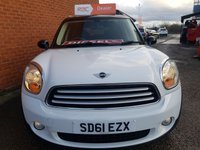 USED 2011 61 MINI COUNTRYMAN 1.6 COOPER D ALL4 5d --  FULL BLACK LEATHER HUGE SPEC - SERVICE  HISTORY
