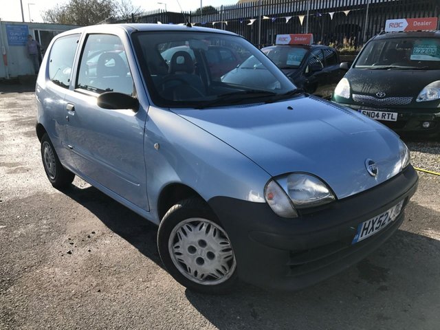2002 52 Fiat Seicento 1.1 S 3d 54 BHP