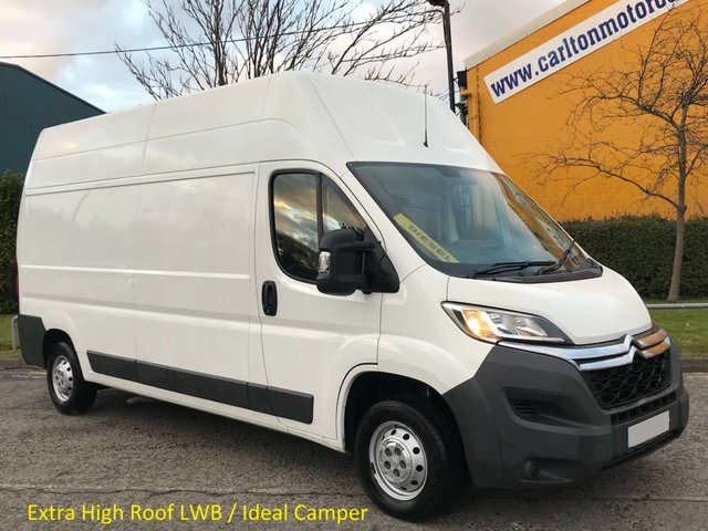 2015 64 Citroen Relay 2.2 35 L3 H3 ENTERPRISE HDI 130 LWB XHigh Roof Van Air Con+Sat Nav 