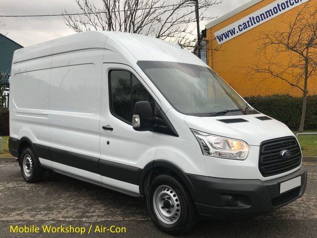 2014 64 Ford Transit 2.2 350 L3 H3 155 [ Mobile Workshop ] Lwb High Roof Van Air Con, Delivery T,B,A
