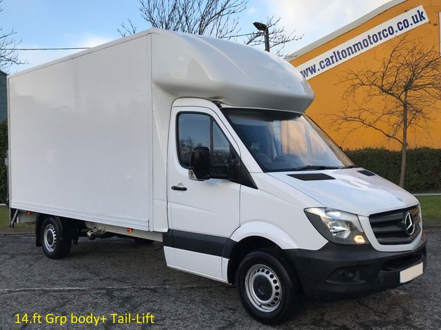 2015 15 Mercedes-Benz Sprinter 313CDI LWB LUTON BOX VAN T/LIFT FREE UK DELIVERY