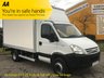 USED 2007 07 IVECO-FORD DAILY 65C18 Box Van+Tail Lift 13.6ft Body Low Mileage 53k 6.5ton gross 3.0Hpt Ex Met Police Free UK Delivery 