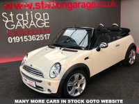 USED 2007 07 MINI CONVERTIBLE 1.6 ONE 2d 89 BHP STUNNING LOW MILEAGE, FULL SERVICE HISTORY, PEPPER PACK , 17" WHEELS