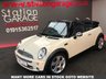 USED 2007 07 MINI CONVERTIBLE 1.6 ONE 2d 89 BHP STUNNING LOW MILEAGE, FULL SERVICE HISTORY, PEPPER PACK , 17" WHEELS