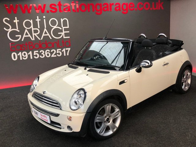 2007 07 MINI Convertible 1.6 ONE 2d 89 BHP