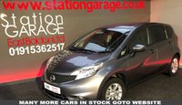 USED 2015 15 NISSAN NOTE 1.2 ACENTA PREMIUM 5d 80 BHP SAT NAV PREMIUM SPEC CAR WITH SAT NAV,  BLUETOOTH AND A HOST OF OTHER OPTIONS