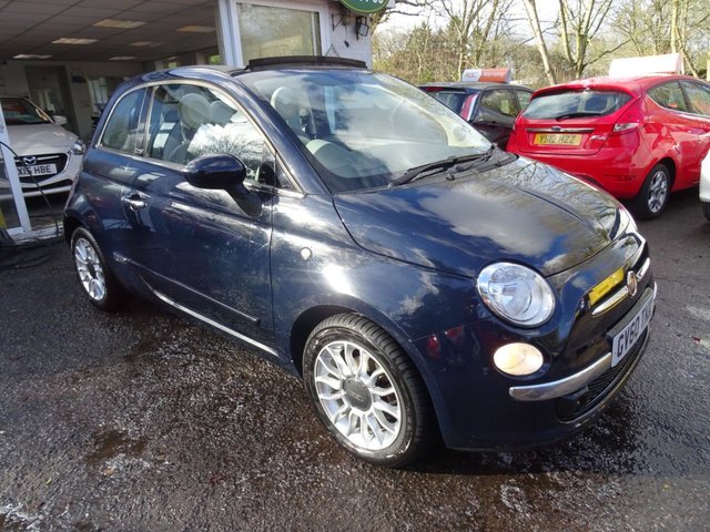 2010 60 Fiat 500 1.2 CONVERTIBLE LOUNGE 3d 69 BHP