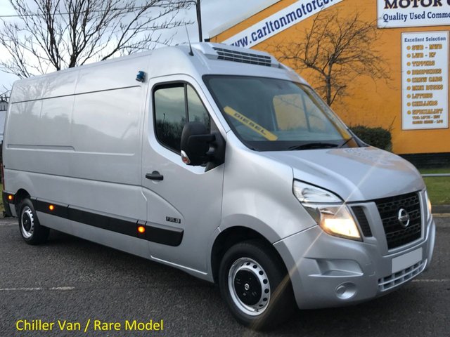 2014 63 Nissan Nv400 F35 2.3DCi SE 125 L3 H2 [ Fridge / Freezer Standby ] Ex Lease Free UK Delivery 