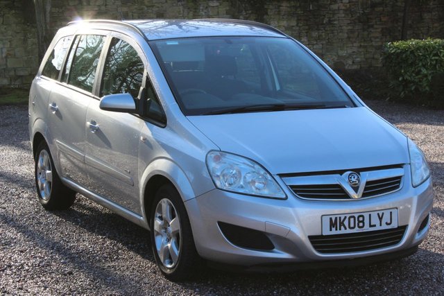 2008 08 Vauxhall Zafira 1.9 CLUB CDTI 5d 118 BHP