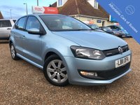 USED 2011 11 VOLKSWAGEN POLO 1.2 BLUEMOTION TDI 5d 74 BHP Stunning 5 door diesel VW polo
