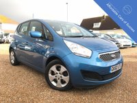 USED 2010 60 KIA VENGA 1.6 2 5d AUTO 124 BHP Low Mileage Petrol Automatic in metallic blue