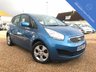 USED 2010 60 KIA VENGA 1.6 2 5d AUTO 124 BHP Low Mileage Petrol Automatic in metallic blue
