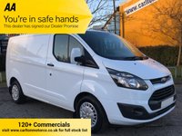 USED 2015 15 FORD TRANSIT CUSTOM 310 L1 [ FRIDGE - CHILLER ] H1 Swb Van Low Mileage Free UK Delivery 