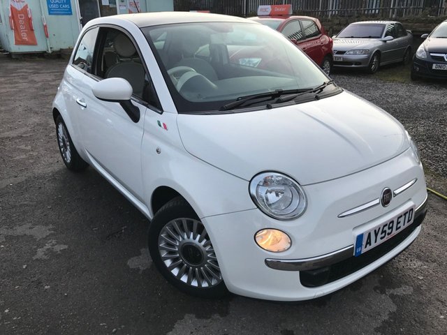 2009 59 Fiat 500 1.2 LOUNGE 3d 69 BHP