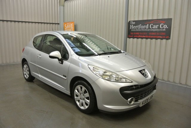 2008 08 Peugeot 207 1.4 MPLAY 3d 73 BHP
