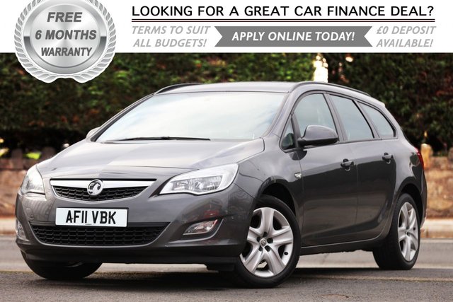 2011 11 Vauxhall Astra 1.6 EXCLUSIV 5d 113 BHP