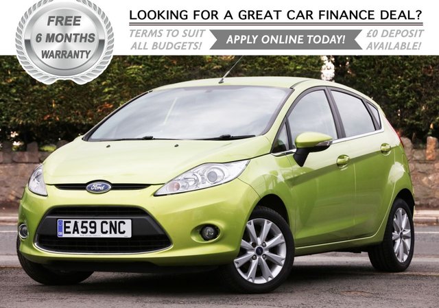 2009 59 Ford Fiesta 1.4 ZETEC 16V 5d 96 BHP