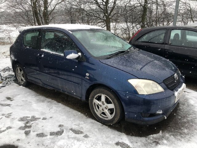 2003 03 Toyota Corolla 2.0 T3 D-4D 3d 114 BHP