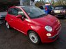 USED 2012 12 FIAT 500 1.2 LOUNGE 3d 69 BHP Service History + Just Serviced by ourselves, Minimum 9 months MOT, One Previous Owner, Great on fuel economy! Only &pound;30 Road Tax!