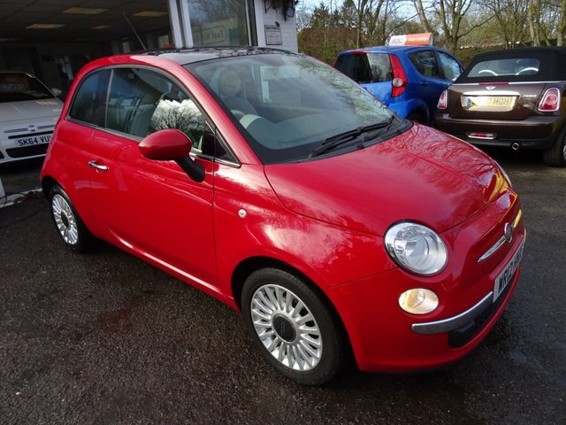 2012 12 Fiat 500 1.2 LOUNGE 3d 69 BHP
