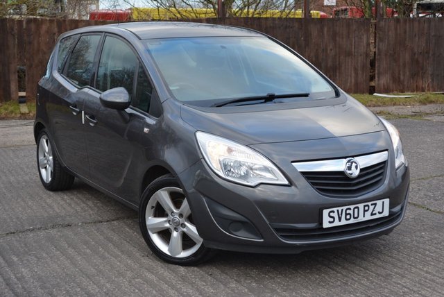 2010 60 Vauxhall Meriva 1.4 EXCLUSIV 5d 98 BHP
