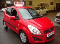 USED 2013 13 SUZUKI SPLASH 1.2 SZ4 One Owner.....Keyless Start