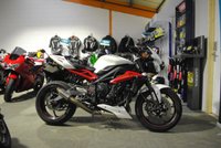 USED 2015 15 TRIUMPH STREET TRIPLE 675 R WITH RACEFIT EXHAUST