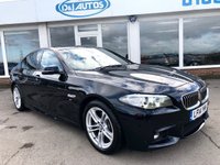 USED 2014 14 BMW 5 SERIES 2.0 520D M SPORT 4d AUTO 181 BHP **Steering wheel Paddles**