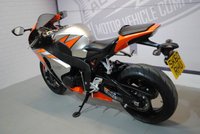 USED 2010 60 HONDA CBR1000RR FIREBLADE RR-A, 999cc SILVER METALLIC & PEARL FIRE ORANGE