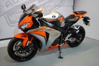 USED 2010 60 HONDA CBR1000RR FIREBLADE RR-A, 999cc SILVER METALLIC & PEARL FIRE ORANGE