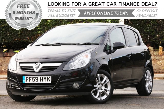2010 59 Vauxhall Corsa 1.4 SXI A/C 16V 5d 90 BHP