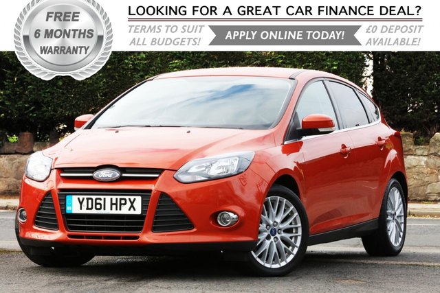 2012 61 Ford Focus 1.6 ZETEC TDCI 5d 113 BHP