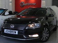 USED 2011 61 VOLKSWAGEN PASSAT ESTATE 2.0 TDI SPORT BLUEMOTION TECH 5d 140 S/S SAT NAV, BLUETOOTH PHONE & MUSIC STREAMING, FRONT & REAR PARKING SENSORS WITH DISPLAY, DAB RADIO, CRUISE CONTROL, LIGHT & RAN SENSORS WITH AUTO DIMMING REAR VIEW MIRROR, AUTO HILL HOLD, MDI INPUT FOR IPOD/USB DEVICES, AUX INPUT, 17 INCH MULTI SPOKE ALLOY WHEELS, LEATHER MULTI FUNCTION STEERING WHEEL, FULL SERVICE HISTORY, &pound;30 ROAD TAX (120 G/KM)