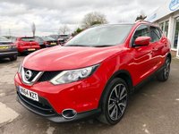 USED 2014 64 NISSAN QASHQAI 1.5 DCI TEKNA 5d 108 BHP **zero rated tax**