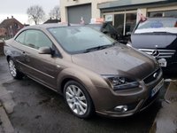 USED 2007 57 FORD FOCUS 2.0 CC3 2 DOOR COUPE CONVERTIBLE 1 LADY OWNER - FULL SERVICE HISTORY