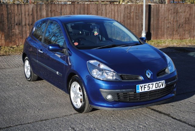 2008 57 Renault Clio 1.1 DYNAMIQUE 16V TURBO 3d 100 BHP
