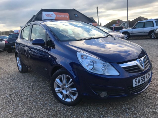 2009 59 Vauxhall Corsa 1.2 DESIGN 16V 5d 80 BHP