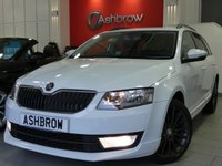 USED 2014 64 SKODA OCTAVIA ESTATE 1.6 TDI CR BLACK EDITION 5d AUTO 105 S/S SAT NAV, DAB RADIO, BLUETOOTH PHONE & MUSIC STREAMING, REAR PARKING SENSORS WITH DISPLAY (PARK PILOT), CRUISE CONTROL, AUX & USB INPUTS, 18 INCH 15 SPOKE BLACK ALLOYS, BLACK EDITION BODY KIT WITH FRONT & REAR VALANCES & EXTENDED SIDE MOULDINGS, LEATHER STEERING WHEEL, DRIVING MODE SELECTION, 1 OWNER FROM NEW, FULL SKODA SERVICE HISTORY, &pound;20 ROAD TAX (104 G/KM)