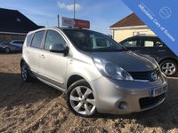 USED 2010 10 NISSAN NOTE 1.6 N-TEC 5d AUTO 110 BHP Low mileage Automatic with Sat Nav