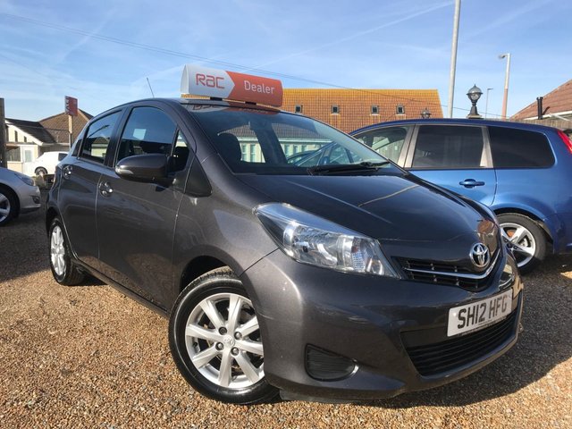 2012 12 Toyota Yaris 1.0 VVT-I TR 5d 68 BHP