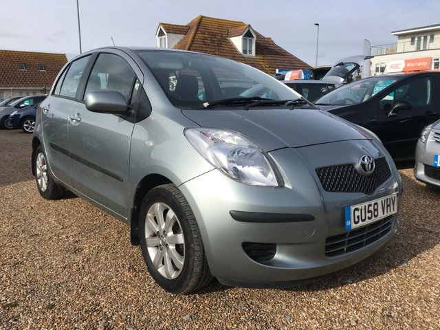 2008 58 Toyota Yaris 1.3 TR VVTI 5d 86 BHP