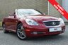USED 2007 56 LEXUS SC 4.3 430 2d AUTO 282 BHP FULL LEXUS SERVICE HISTORY! STUNNING METALLIC RED! HUGE SPEC INCLUDING SAT NAV! HEATED AND AC SEATS! ELECTRIC HARD TOP! SIMPLY STUNNING!