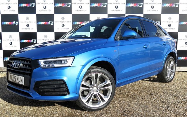 2015 65 Audi Q3 2.0 TDI QUATTRO S LINE PLUS 5d AUTO 182 BHP