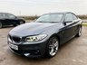 USED 2015 64 BMW 2 SERIES 2.0 220D M SPORT 2d 188 BHP Mineral Grey & Coral Red Leather