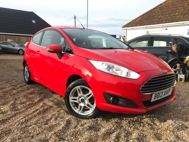 2013 13 Ford Fiesta 1.2 ZETEC 3d 81 BHP
