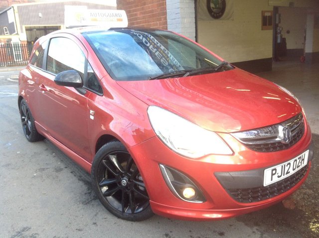 2012 12 Vauxhall Corsa 1.2 LIMITED EDITION 